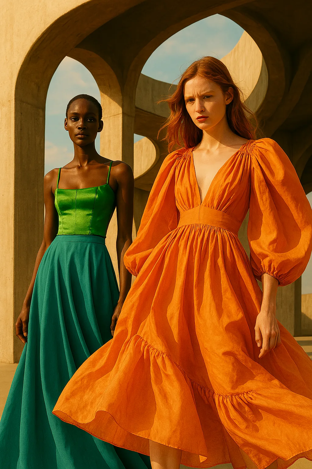 MODA fashion prompt framework · editorial fashion image